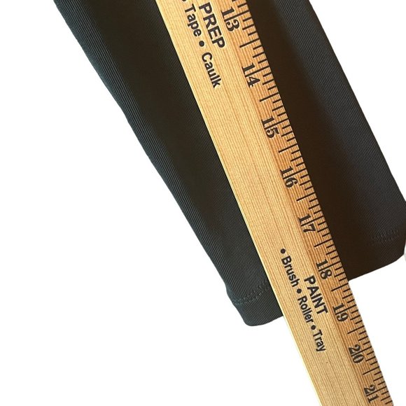 BCBG MaxAzria Plunge V-Neck Maxi Dress Jersey Stretch Solid Blue Size Large L - Picture 10 of 12